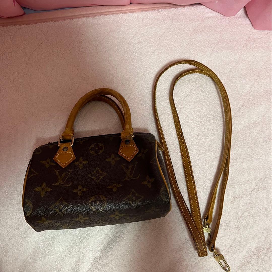 ルイヴィトン　ナノスピーディー　ショルダーバック