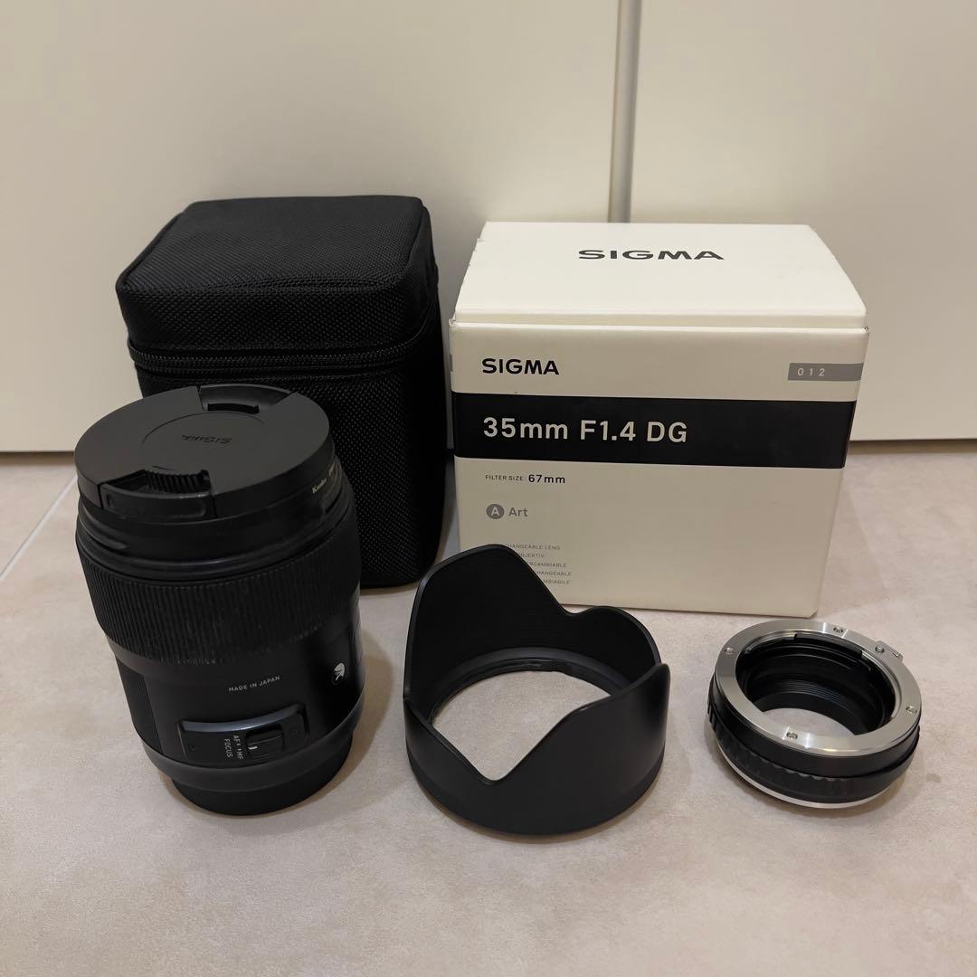 SIGMA 35mm F1.4 DG HSM Art SONY Aマウント