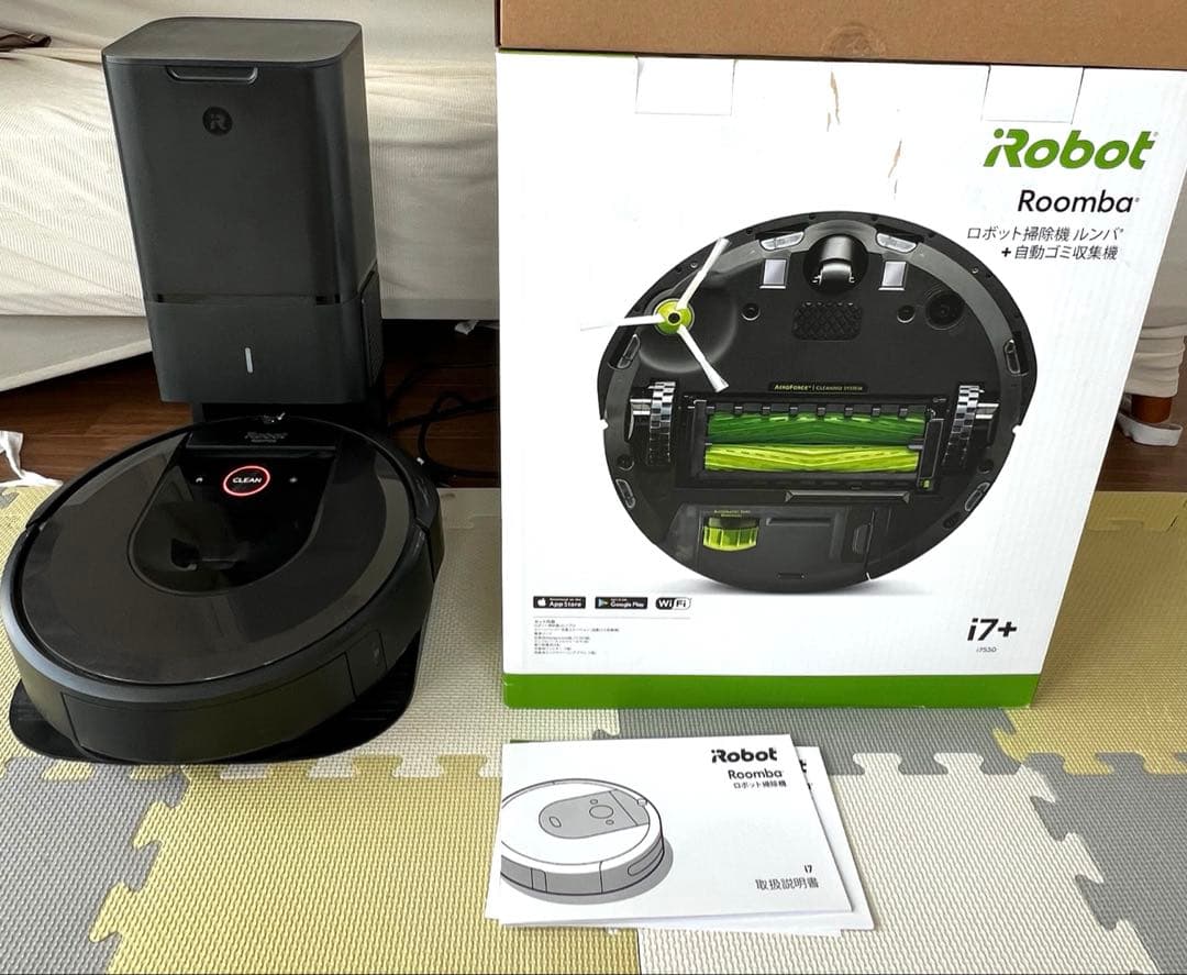 ルンバ　Roomba i7+ ロボット掃除機 初期化済み