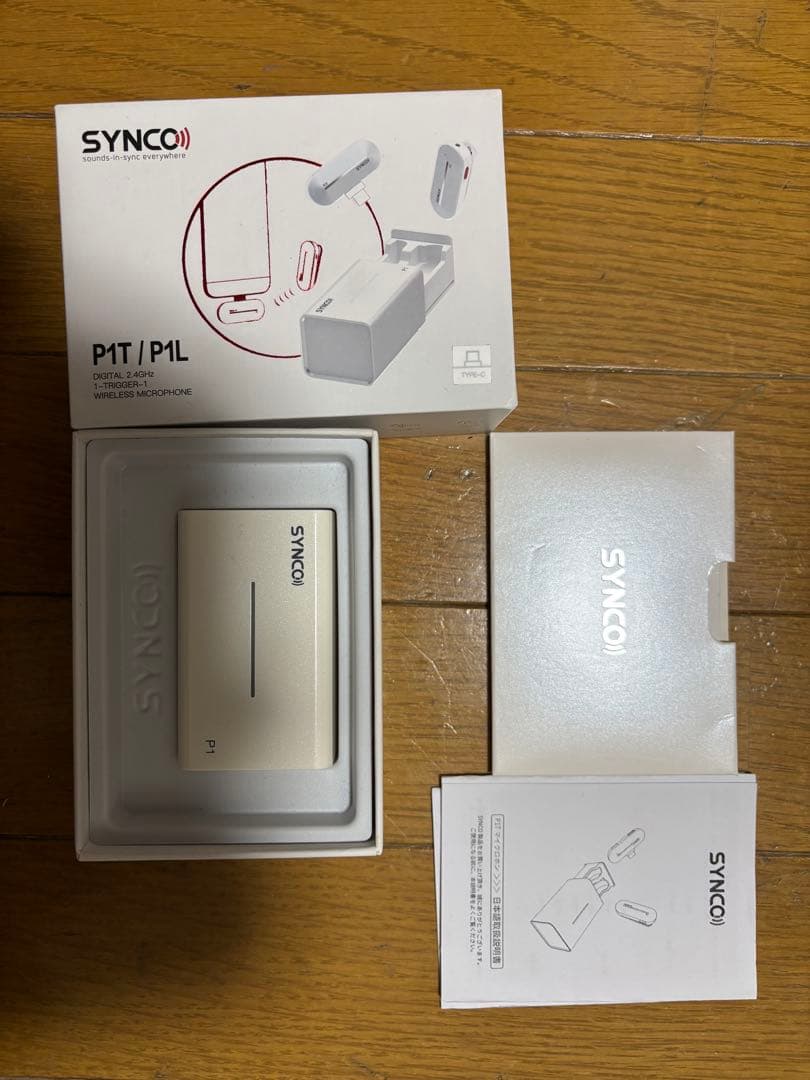 【ワイヤレスマイク】SYNCO P1T/P1L