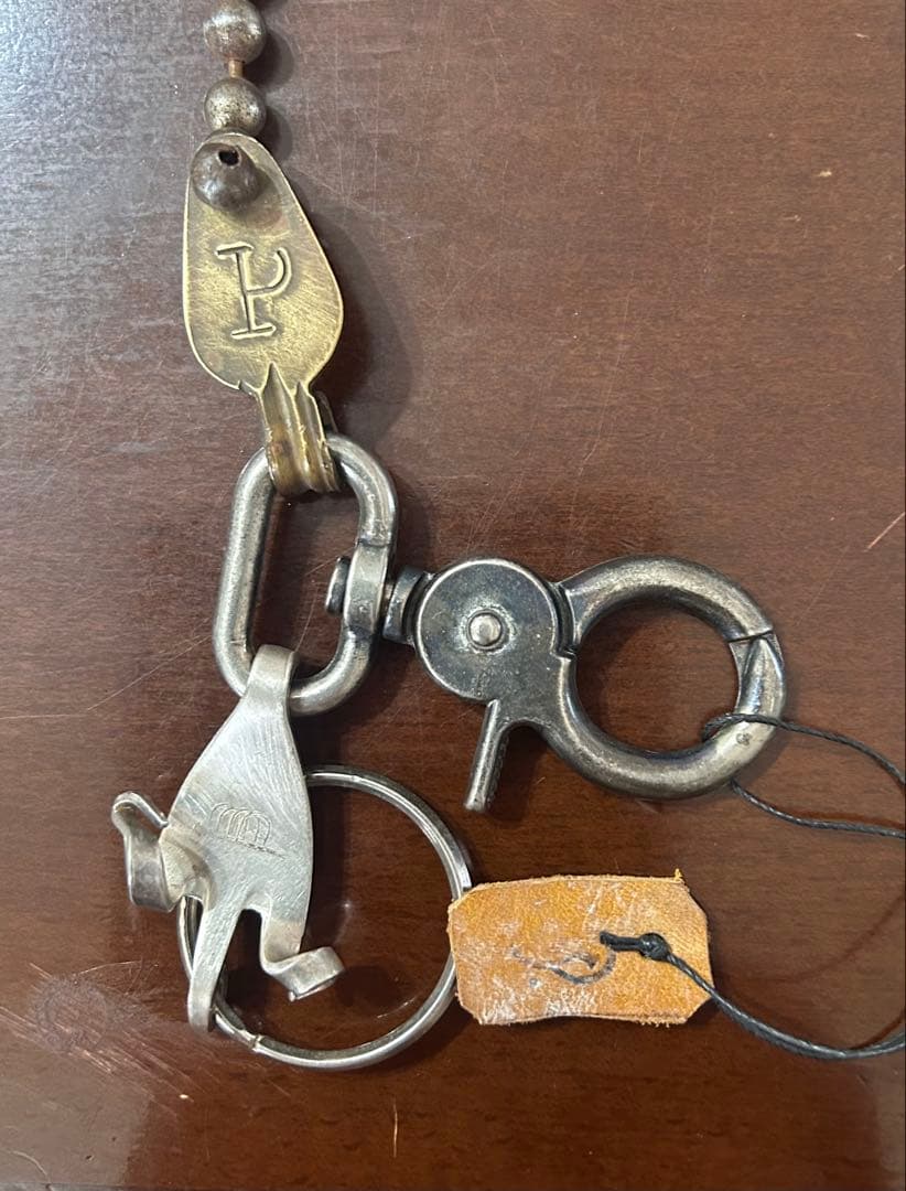 鈴木.com イシズビェスモンテ製 ウォレットチェーン