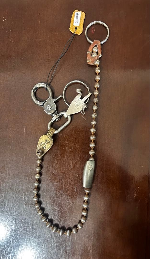 鈴木.com イシズビェスモンテ製 ウォレットチェーン