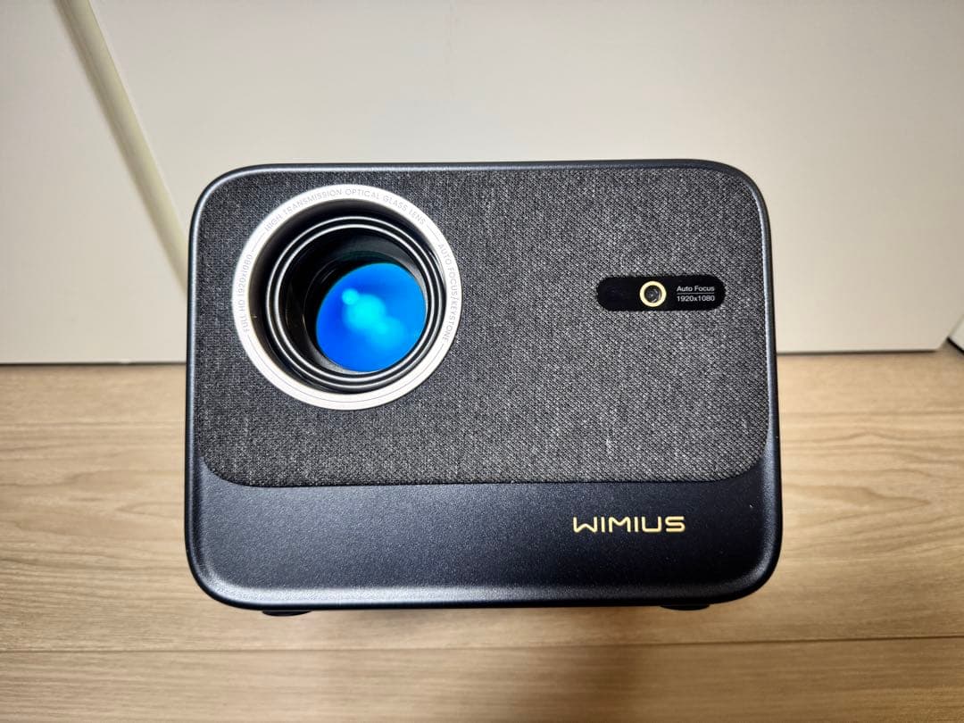 【未使用級】WiMiUS K9 プロジェクター　フルHD オートフォーカス