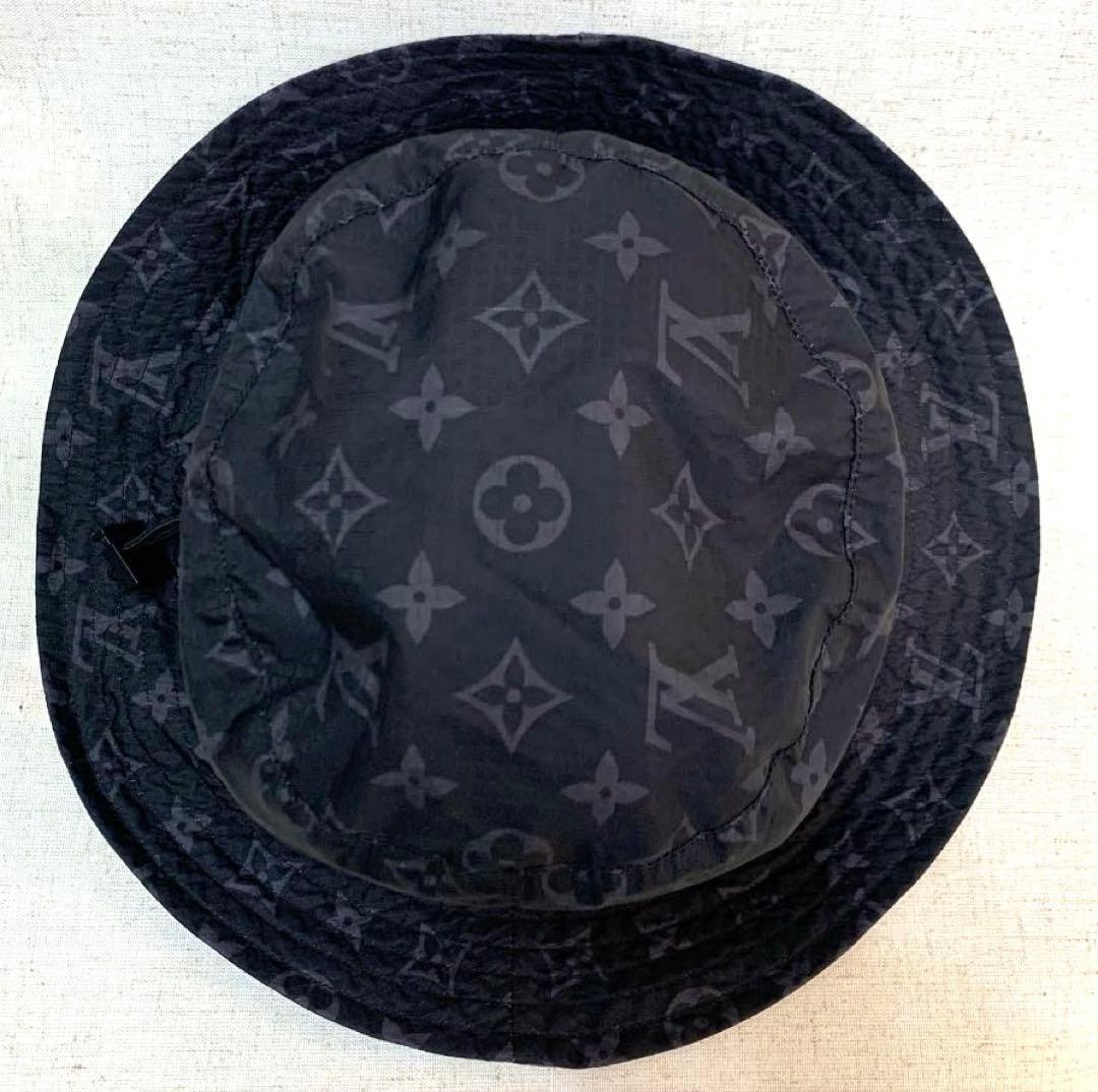 ルイヴィトン モノグラム ナイロン バケットハット