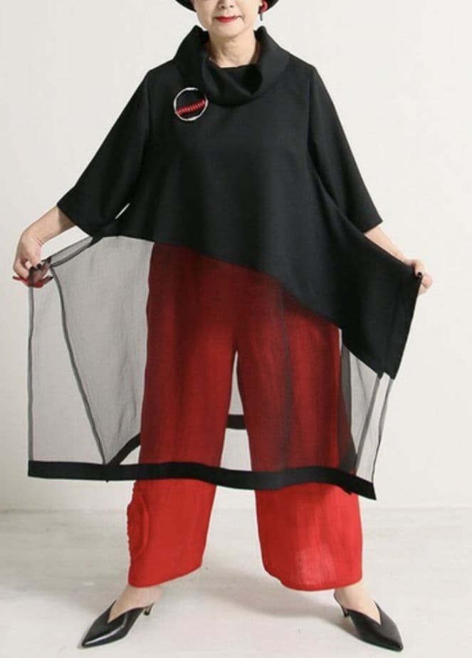 ジャランジャラン　ブラックフォーマルブラウス