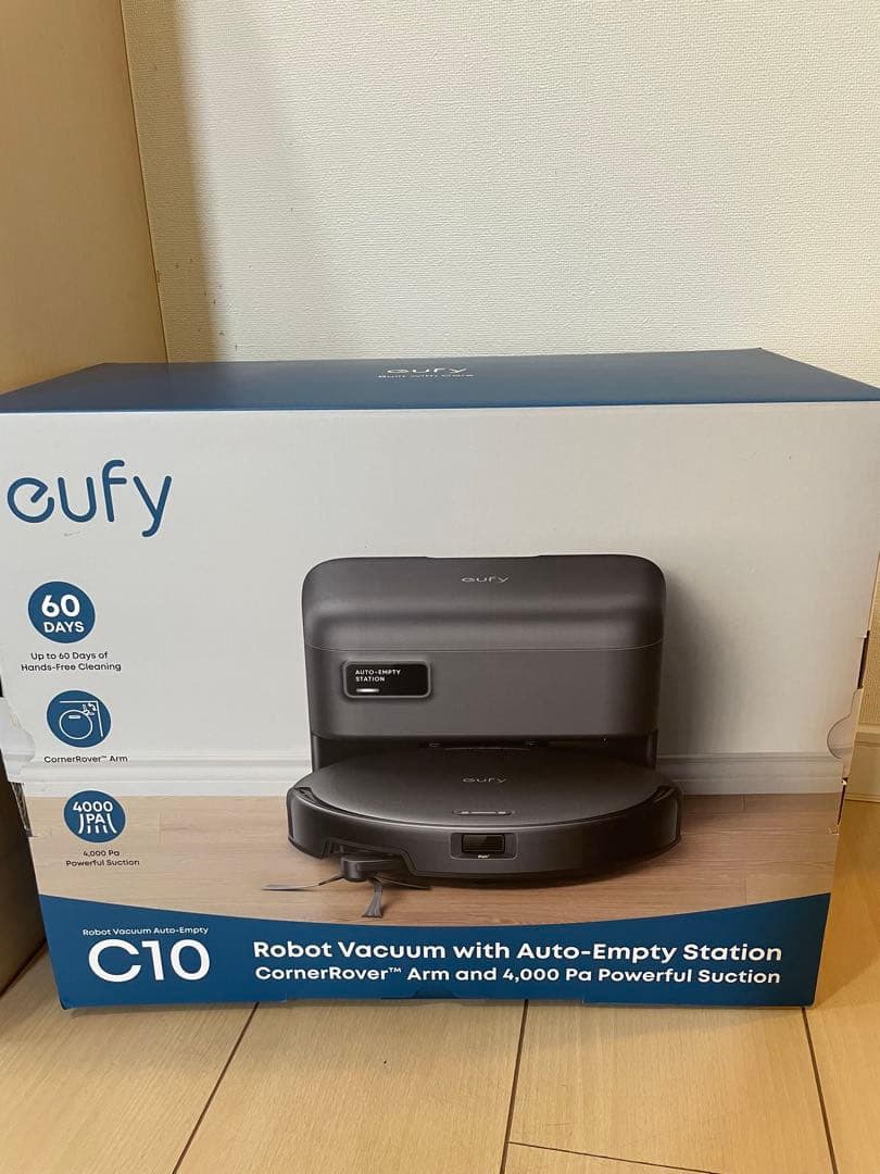 ロボット掃除機 Eufy Robot Vacuum Auto-Empty C10