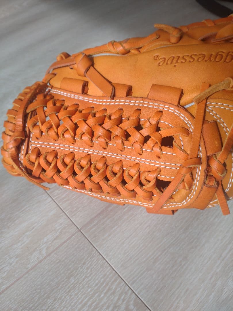 久保田スラッガー　L7 野球グローブ　右投げ オレンジ