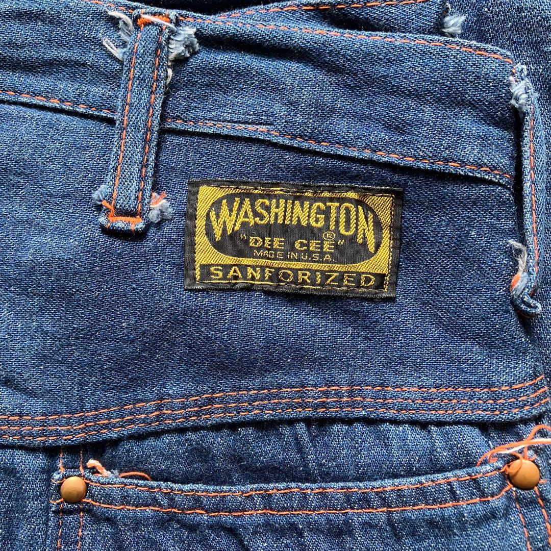 ひ*ぃ様 WASHINGTON DEE CEEデニムペインターパンツ ビンテージ
