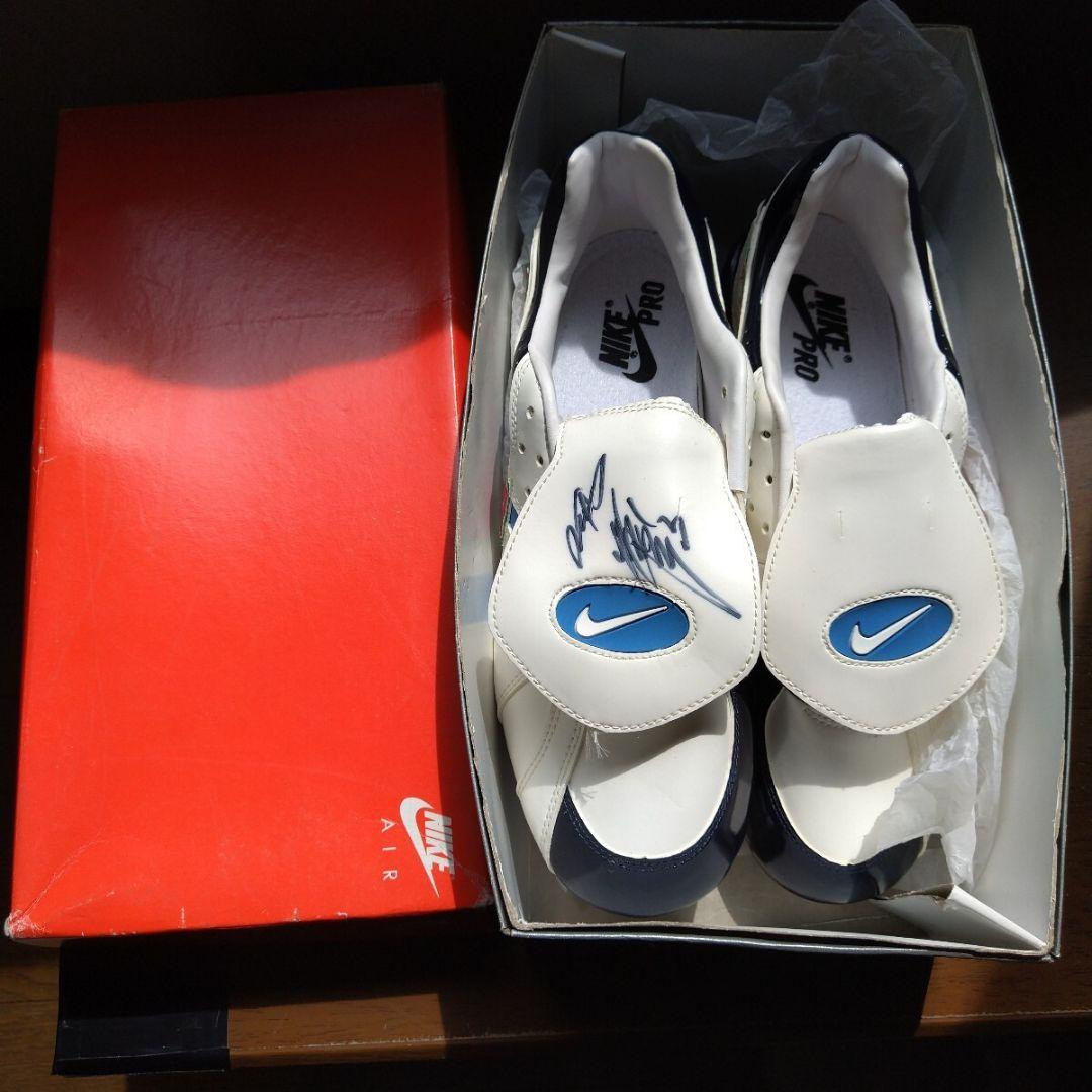 清原和博　直筆サイン入りスパイク　西武ライオンズ　読売ジャイアンツ　巨人