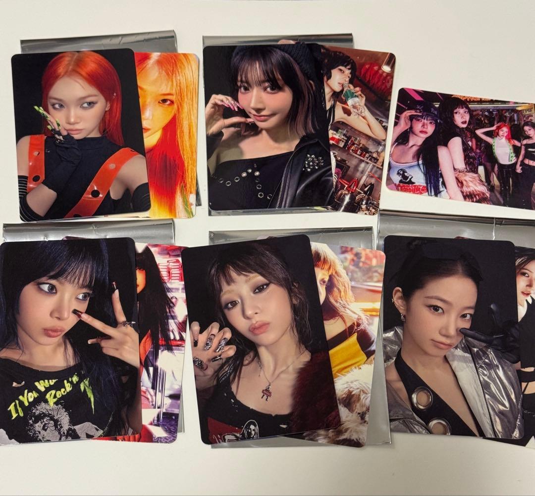 LE SSERAFIM SPAGHETTI HMV ラキドロ トレカ ステッカー