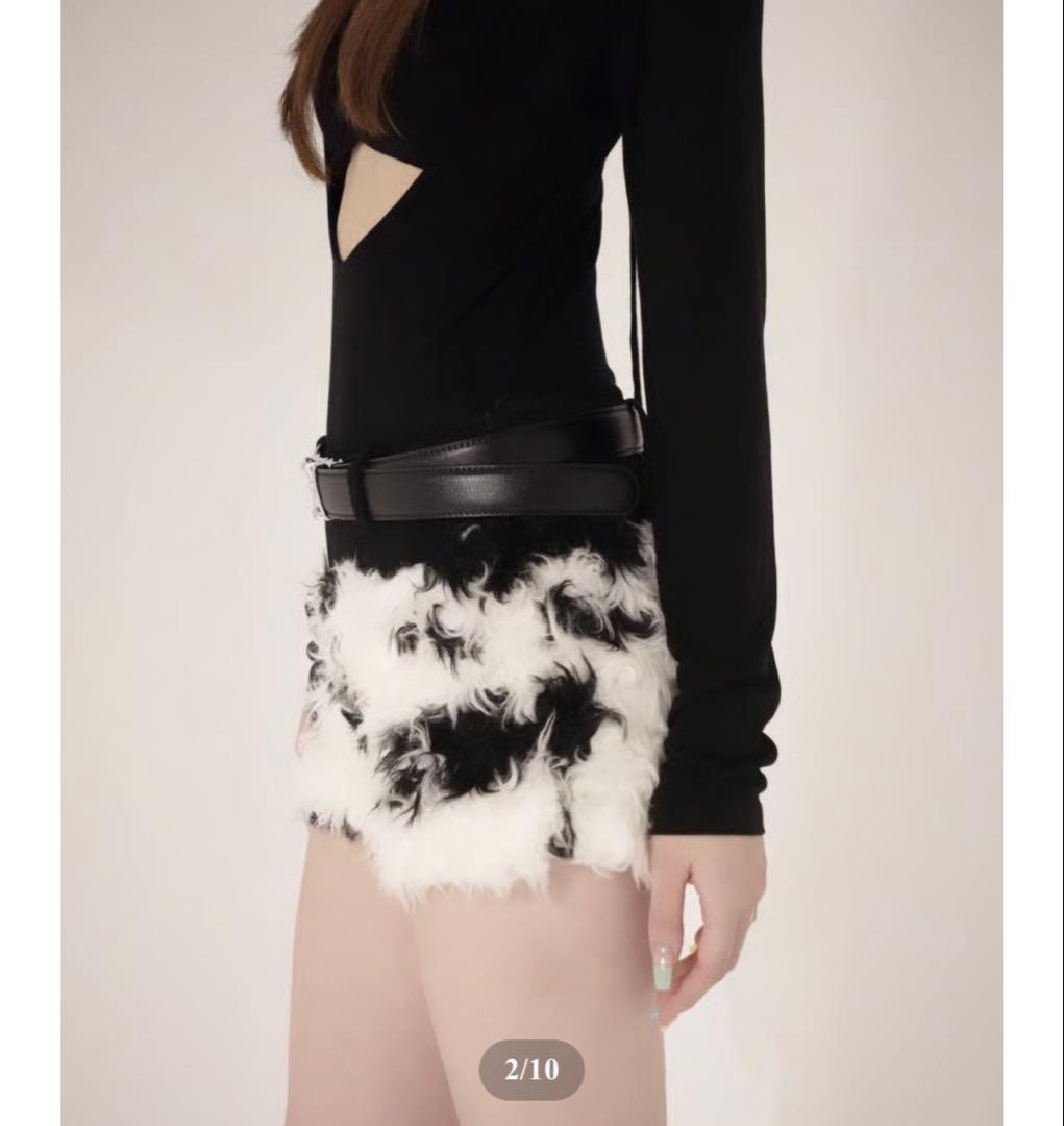 【KISS THE CLUB/キスザクラブ】cozy fur shorts