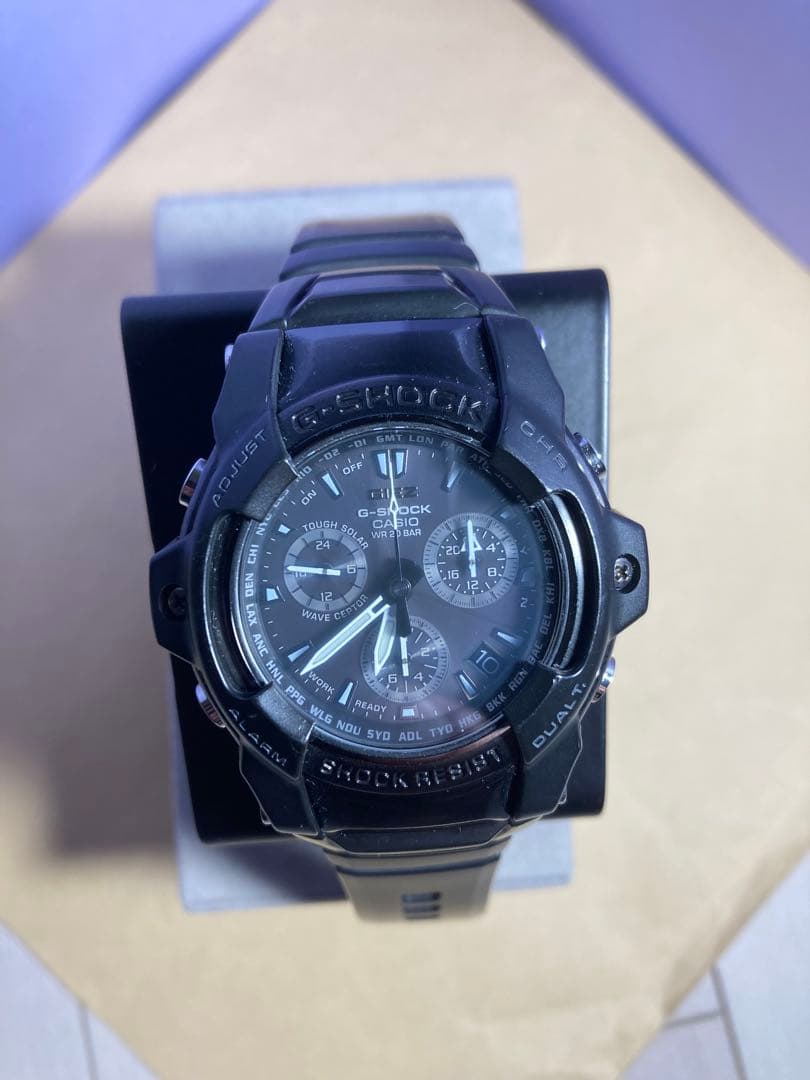 稼動品 美品 G-SHOCK GIEZ GS-1000BJ ブラック 腕時計