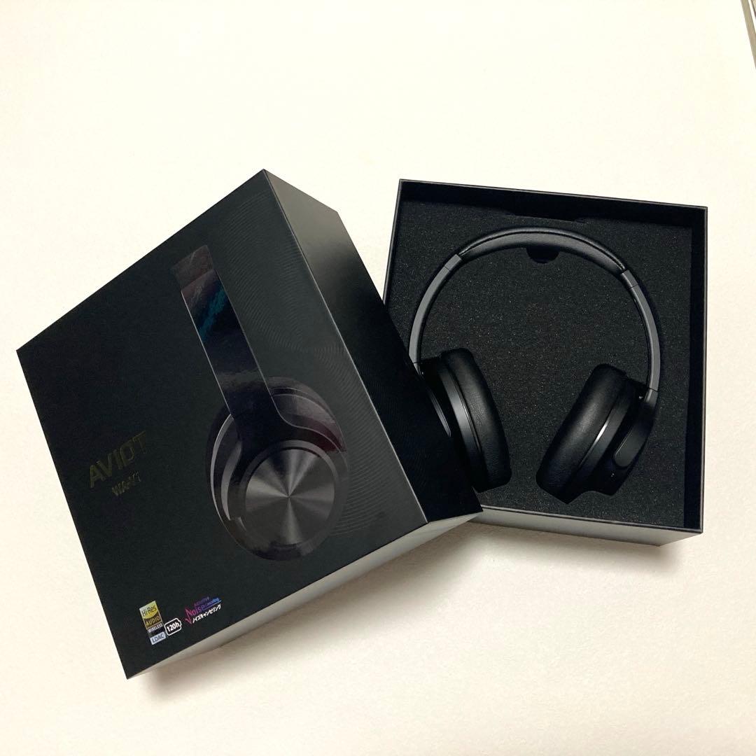 美品　AVIOT WA-V1 ワイヤレスヘッドホン　ブラック