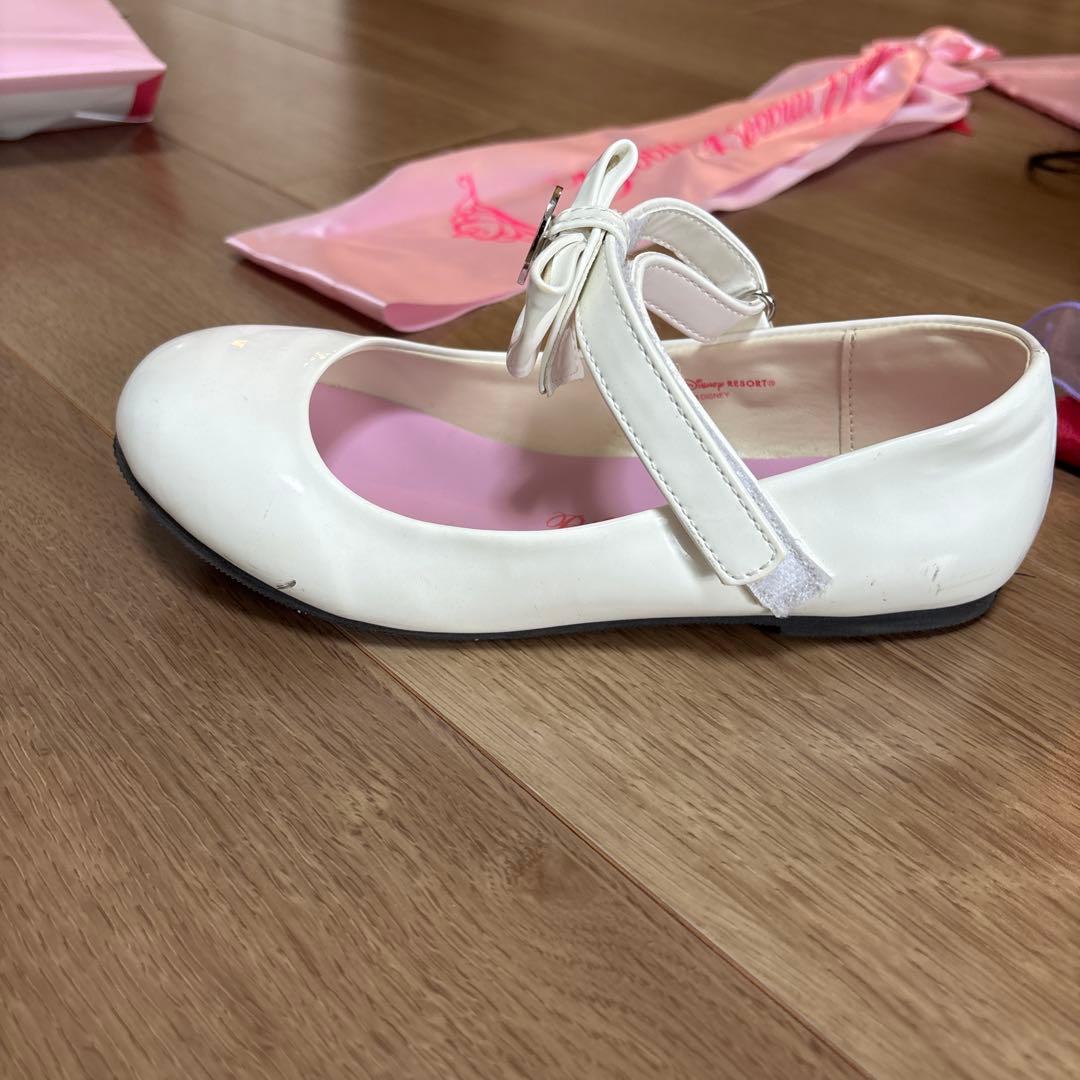 ディズニー　ビビデバビデブティック　アリエル コスチューム140cm＆靴22.0