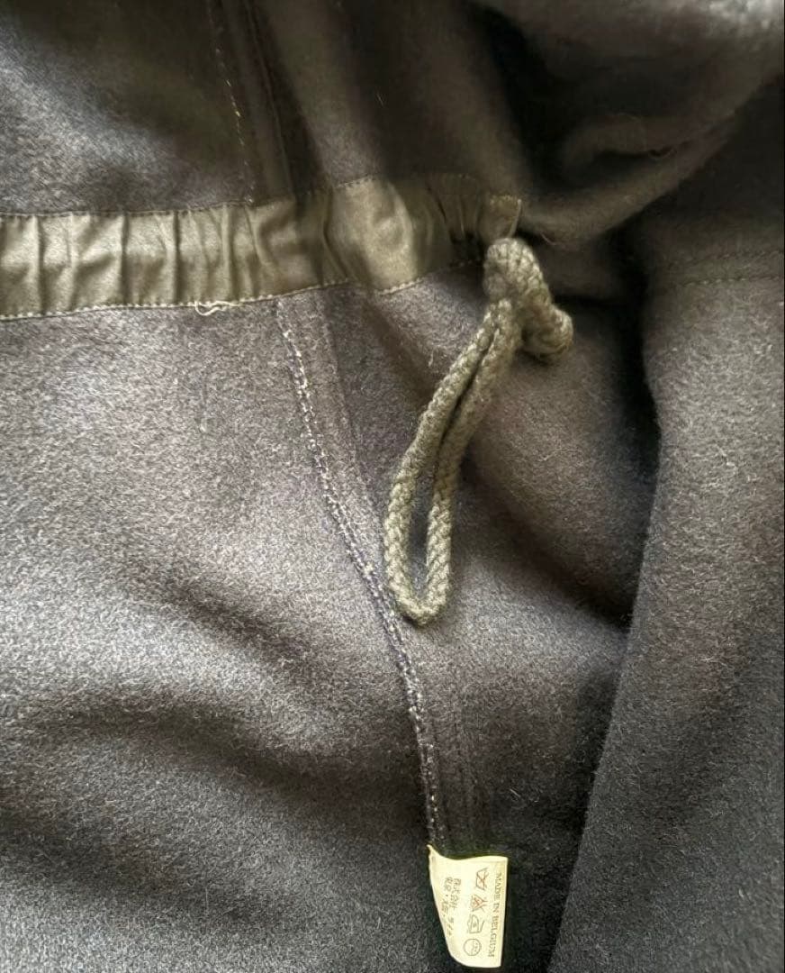 DRIES VAN NOTEN ネイビー　アーカイブ　ウール　コート