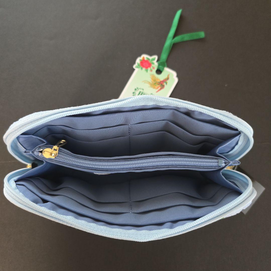 フェイラー　ホワイトマーガレット ハンカチ&ポーチ(財布)