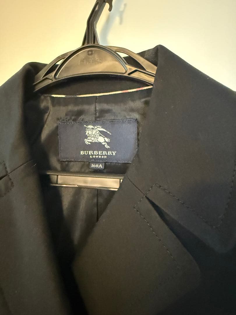 BURBERRY 卒業式スーツ チェックスカート160ネクタイ　3点セット