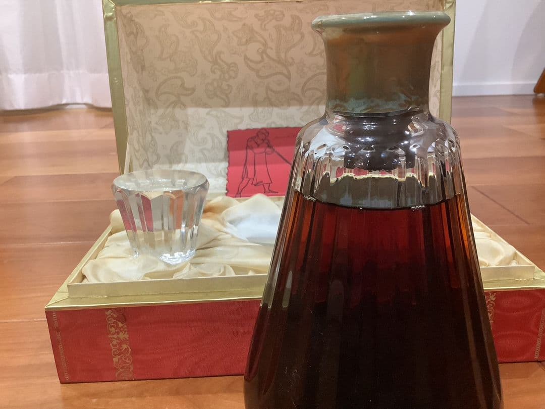 エコメルカリ便限定 未開栓 CAMUS バカラ製デキャンタセット