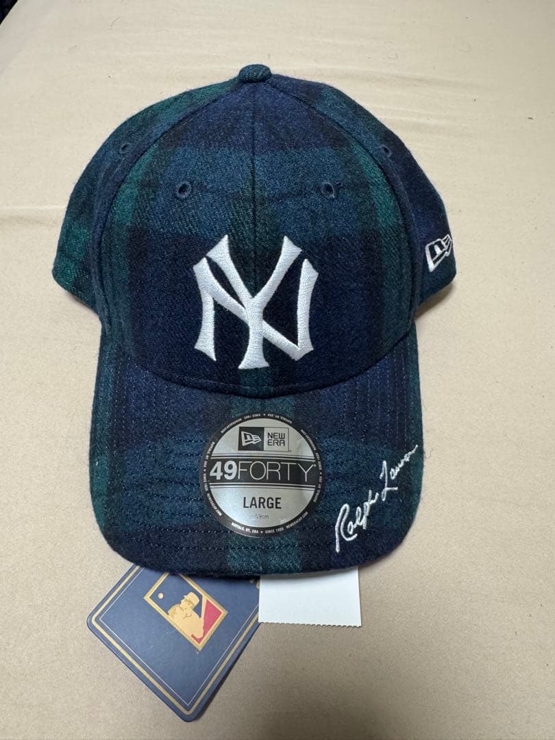 シ*ミ様 Ralph Lauren Yankees baseball cap M