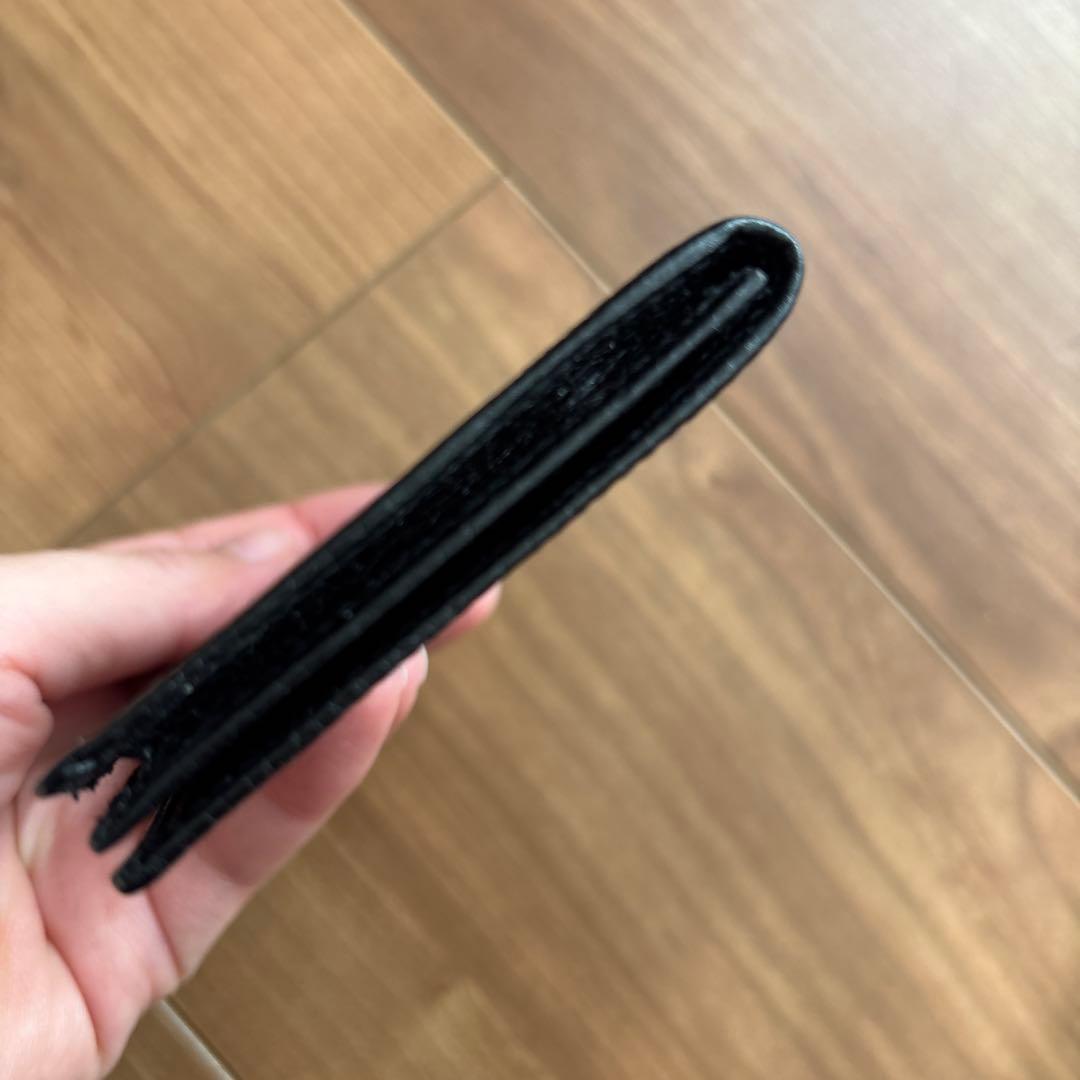 LAUNER ブラック 名刺入れ レザー