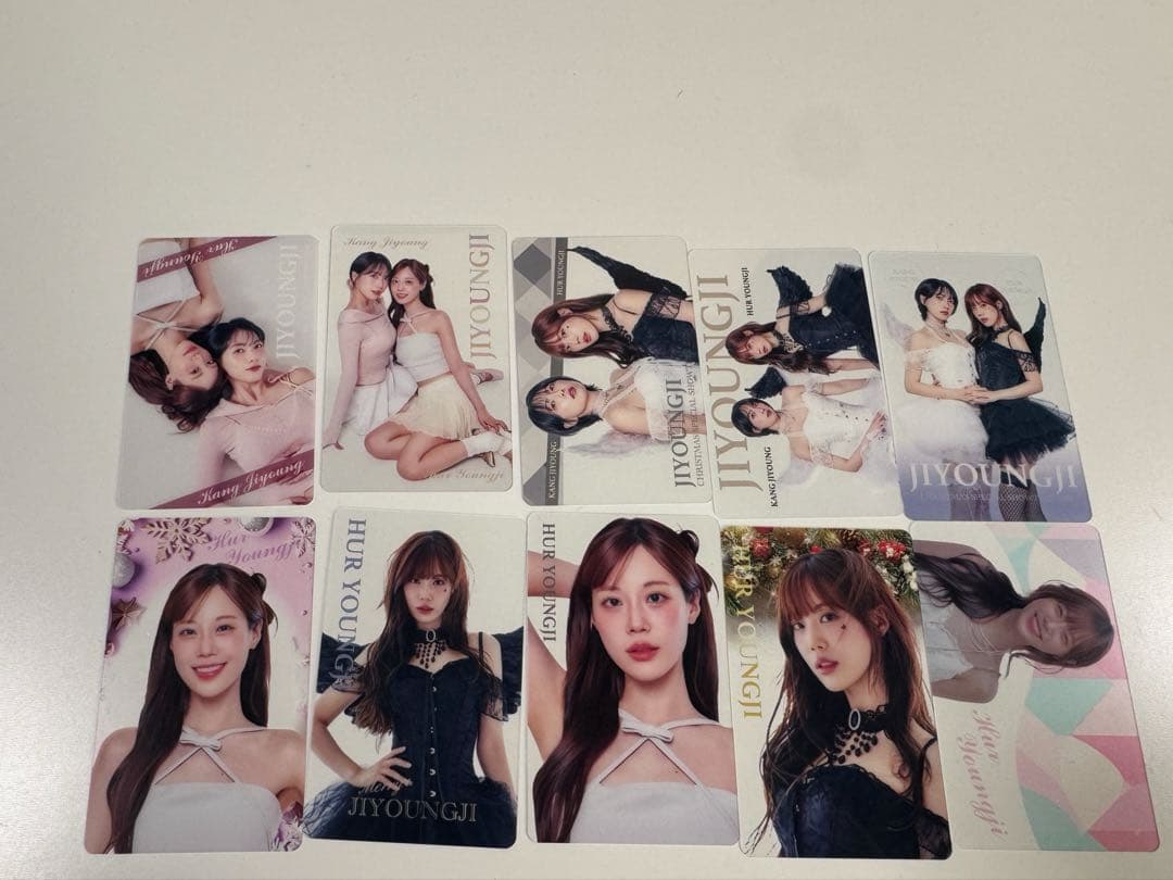 ジヨンジ JIYOUNGJI クリアカード ジヨンジ、ヨンジコンプセット