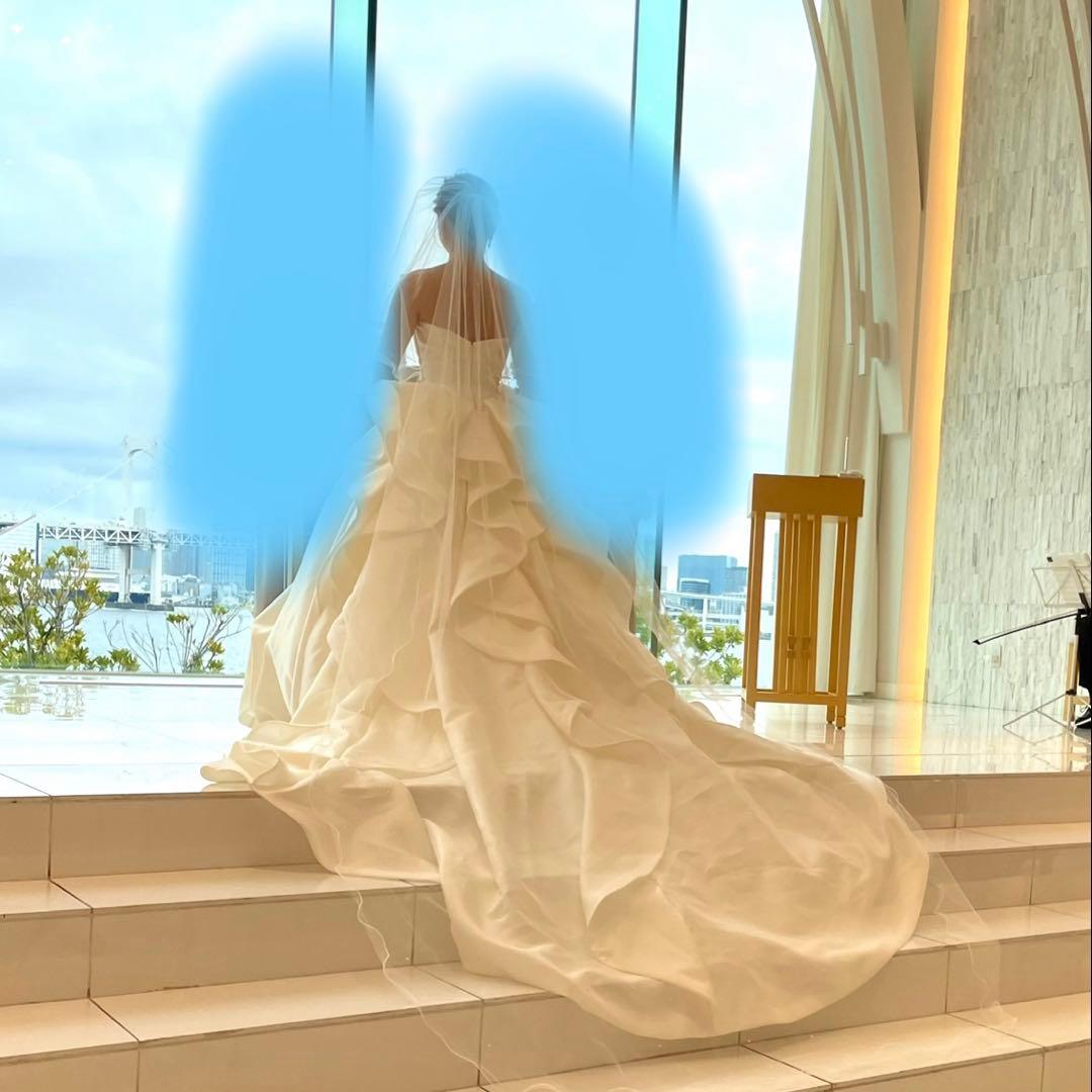 ウェディングベール 2段ロング