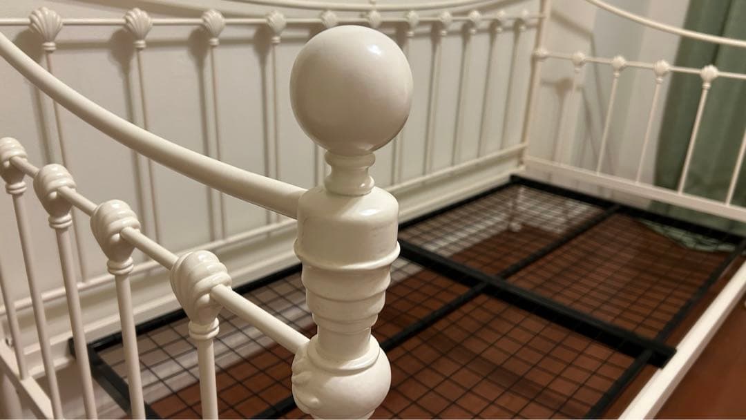 【最終値下げ】ローラアシュレイ　ベッドフレーム　プリンセス