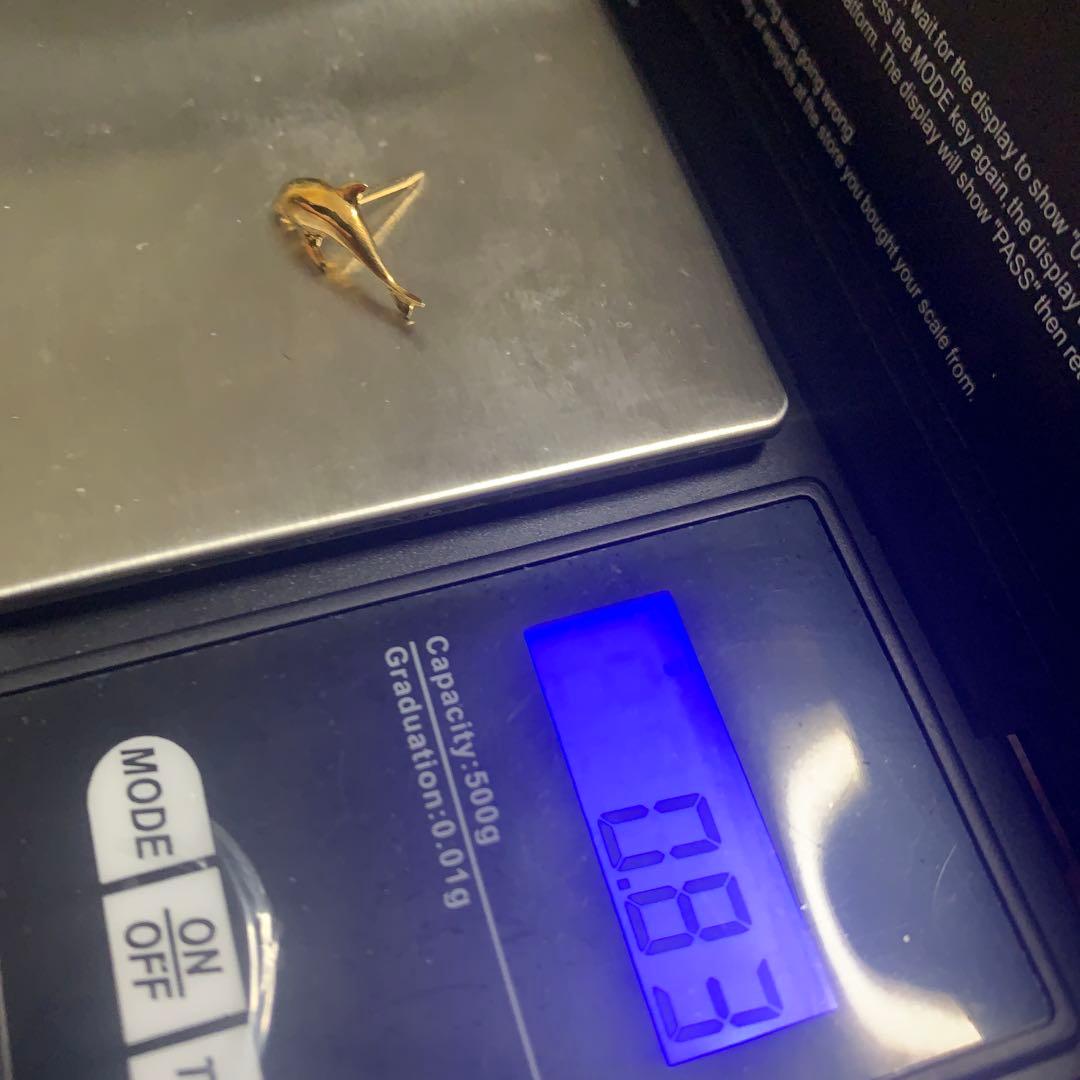 k18 イルカ　ネクタイピン