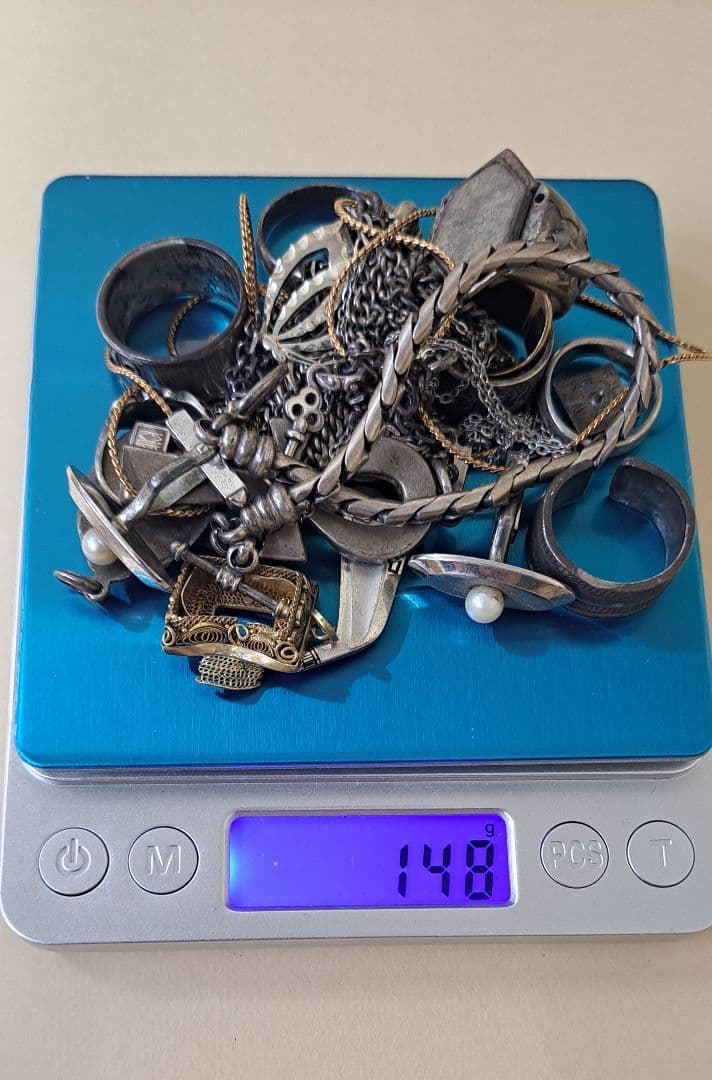 軽*剛様 シルバー925とシルバーの アクセサリーセットまとめ売り 148g