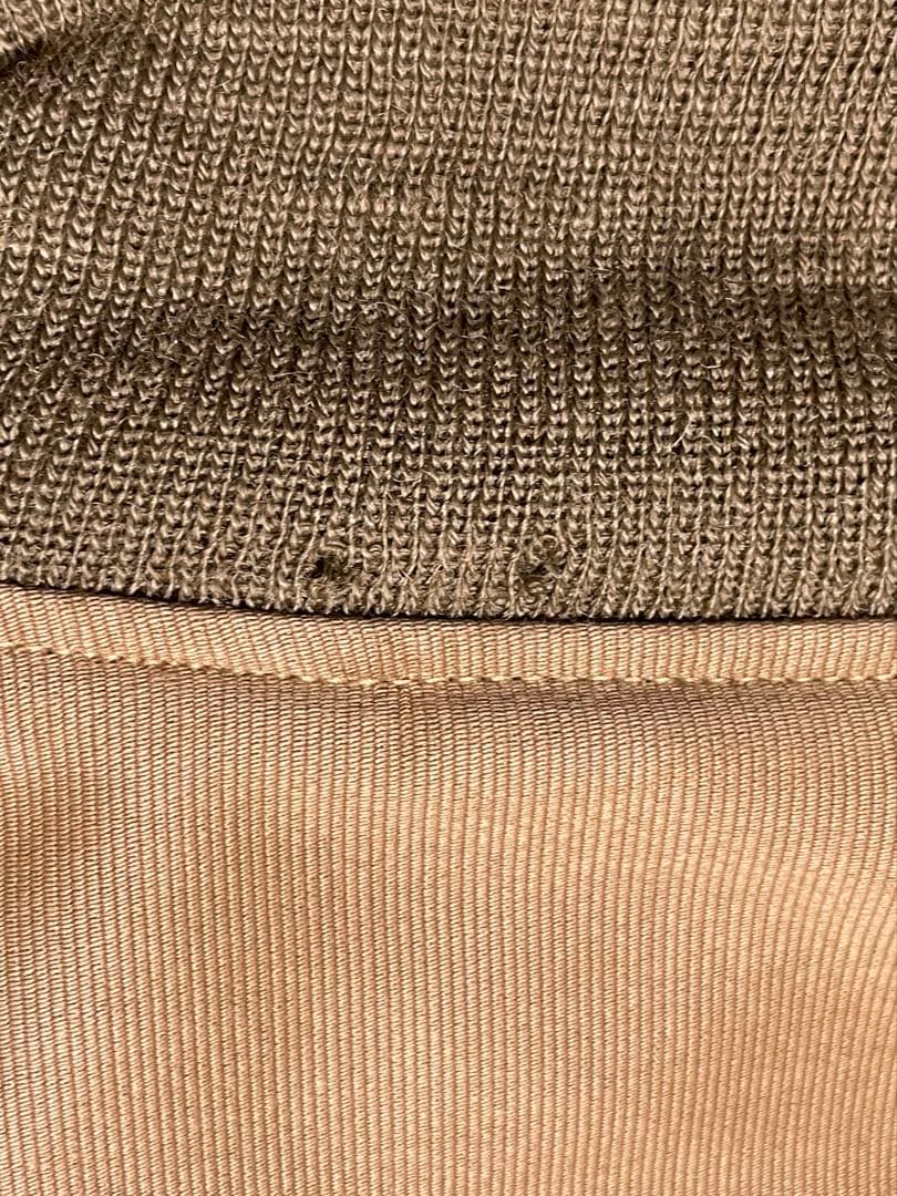 希少 実物復刻 デッキジップ 40s USCG 34 汚れ アルパカ