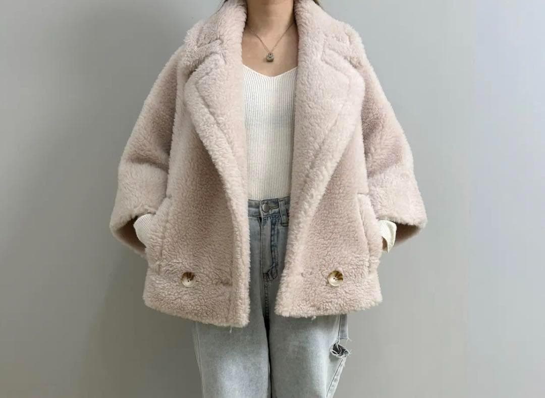 新品未使用 ベアテーラードコート アルパカ素材 MaxMaraお好きな方