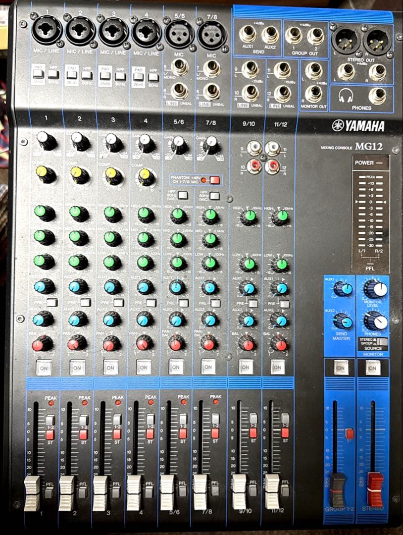 YAMAHA MG12 アナログミキサー