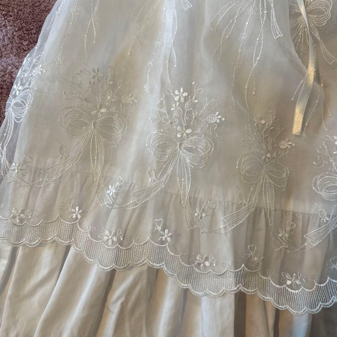 familiar ファミリア ベビードレス 帽子付き