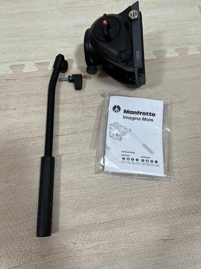 Manfrotto プロフルード ビデオ雲台 カメラ MVH500AH