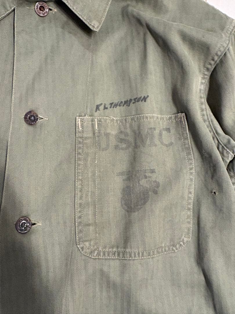 40's USMC P41 HBT ジャケット