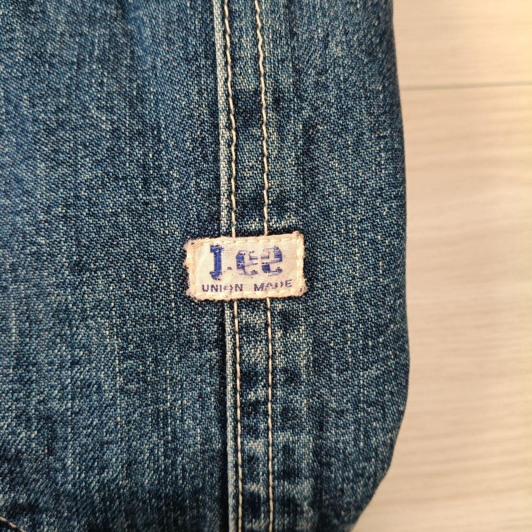 50s Lee 91-J ハウスマーク ロングL デニム カバーオール