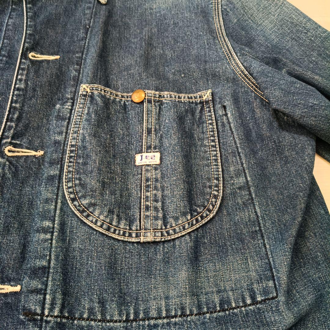 50s Lee 91-J ハウスマーク ロングL デニム カバーオール