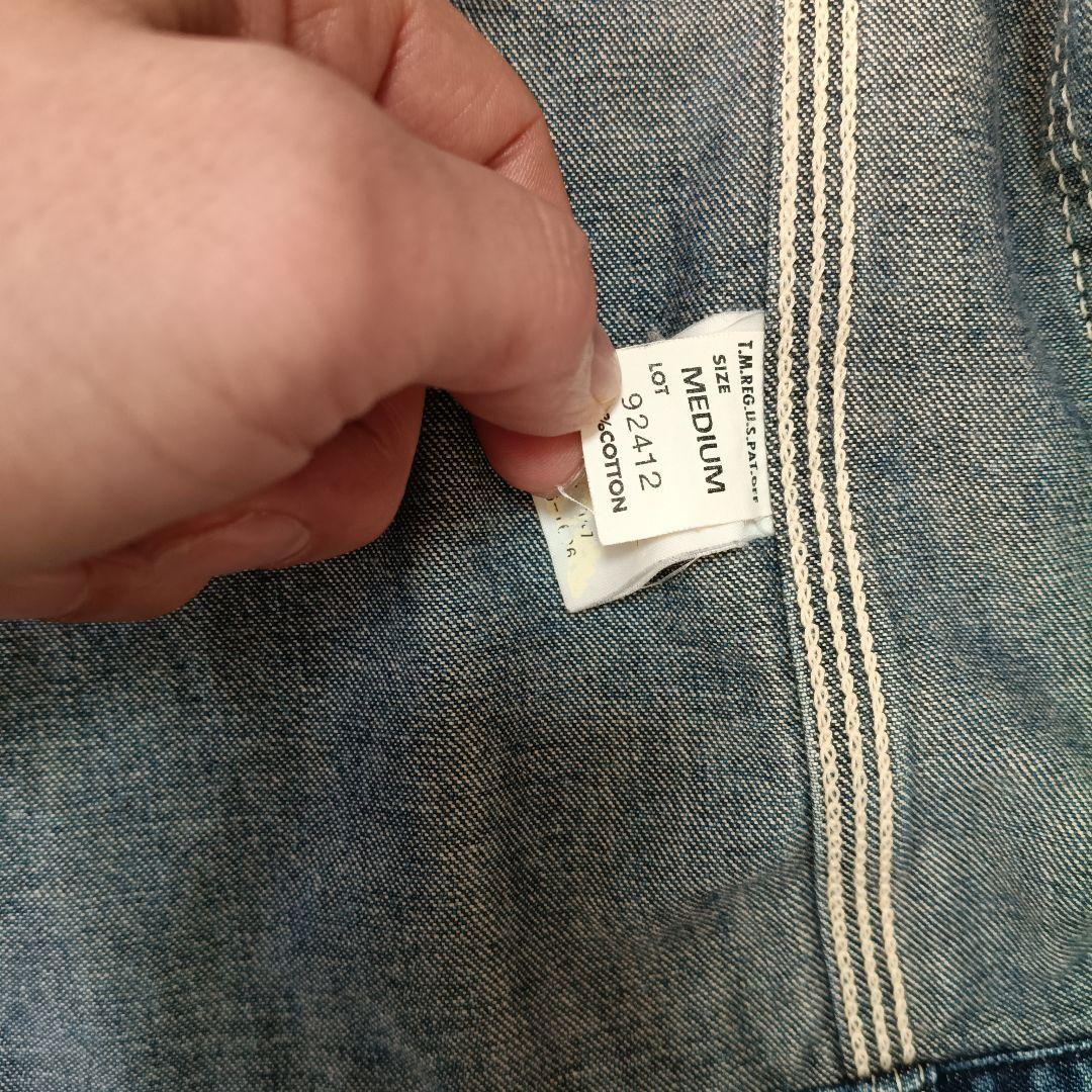 50s Lee 91-J ハウスマーク ロングL デニム カバーオール