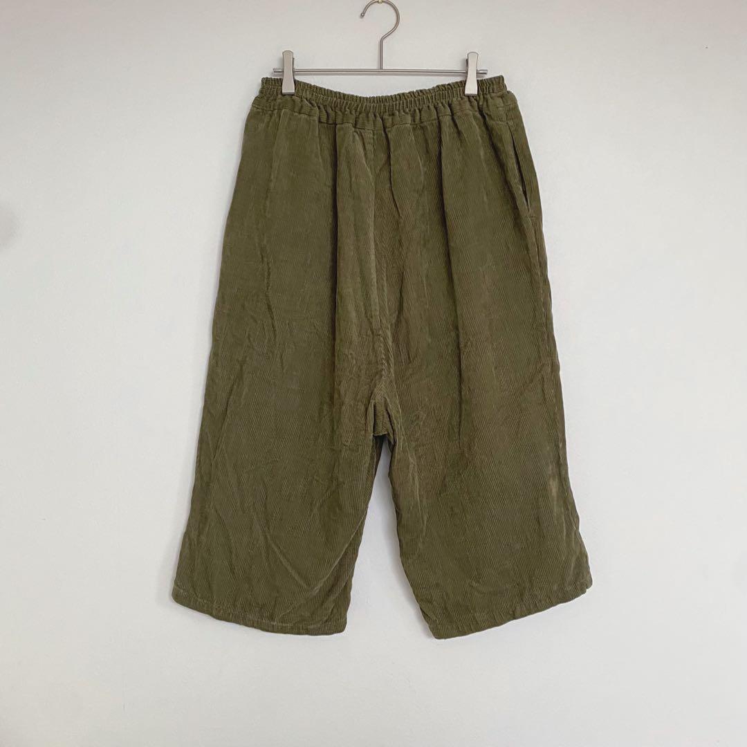R&D.M.Co- オールドマンズテーラー　コーデュロイ　ゴムパンツ　日本製