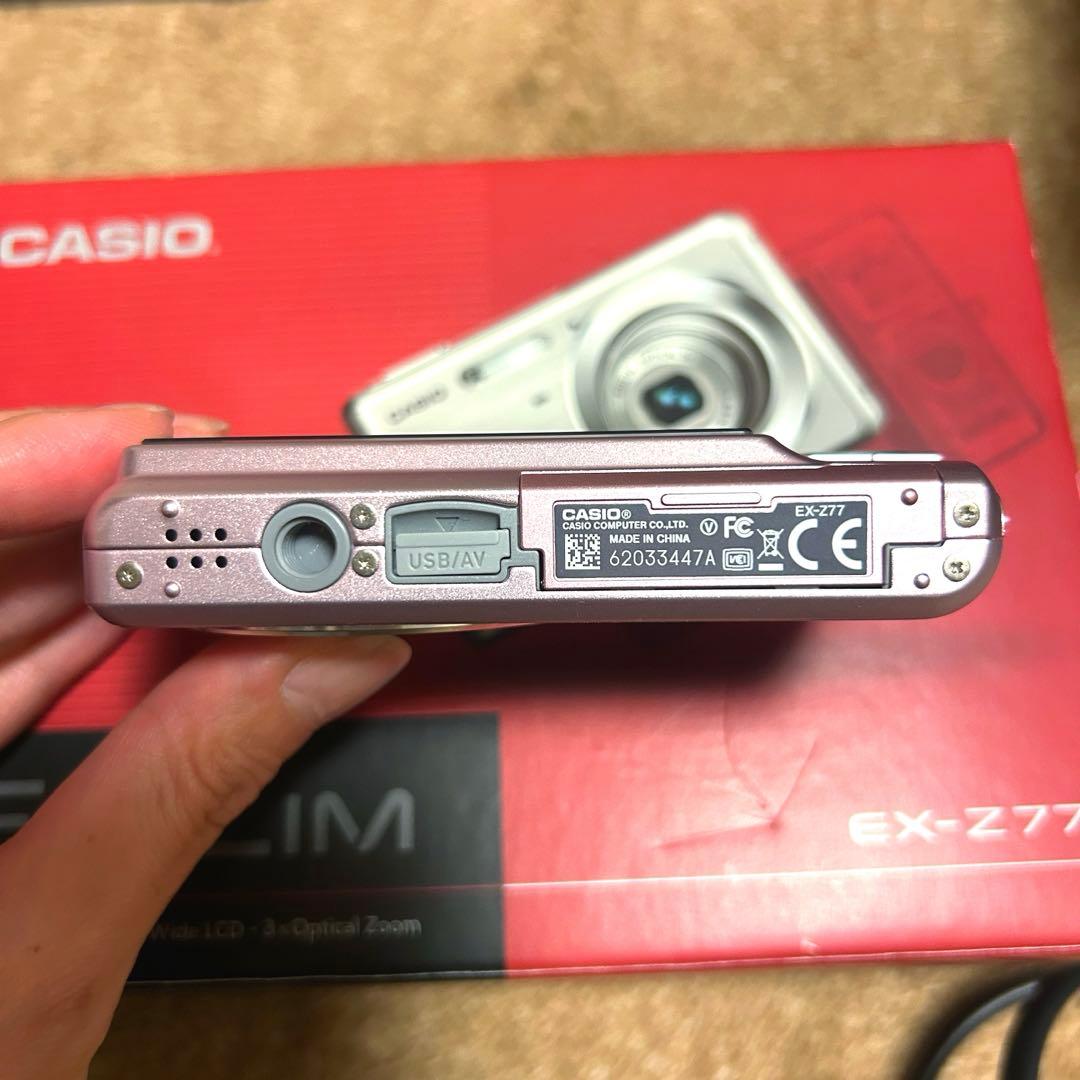 はぬるさま専用【動作確認済】CASIO EXILIM EX-Z77 ピンク