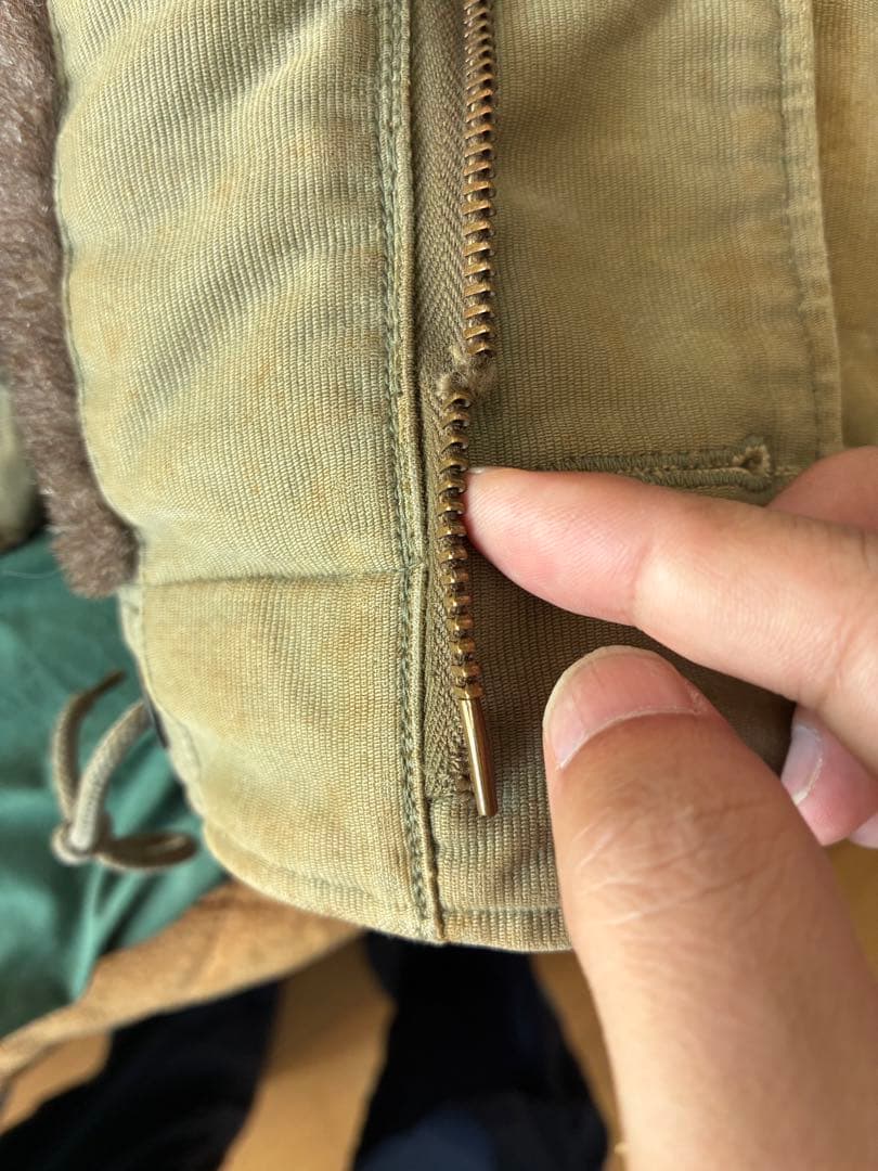 N1デッキジャケット　オリーブグリーン ミリタリージャケット　ヴィンテージ