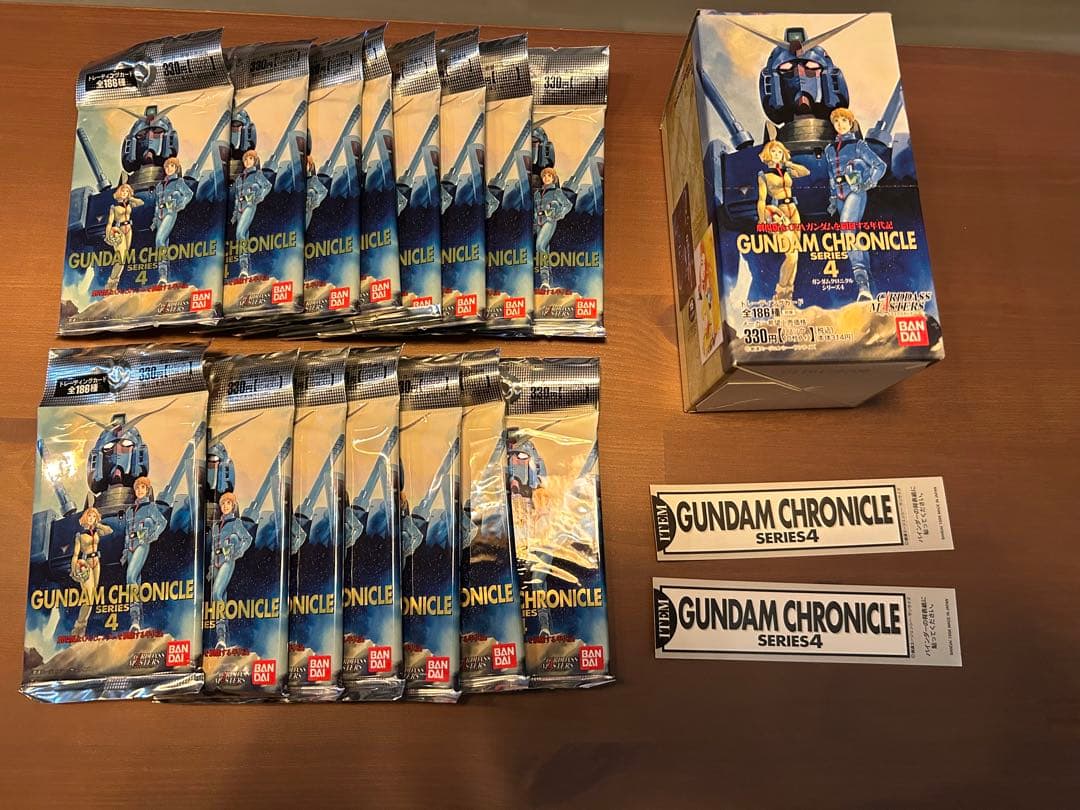 GUNDAM CHRONICLE 4 カードダスマスターズ1BOX 未開封
