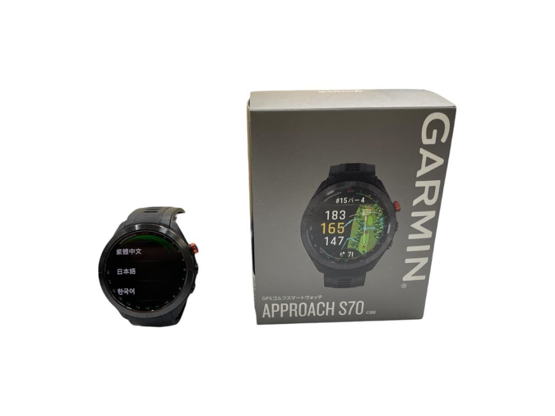 2024年購入 ガーミン GPSゴルフスマートウォッチ S70