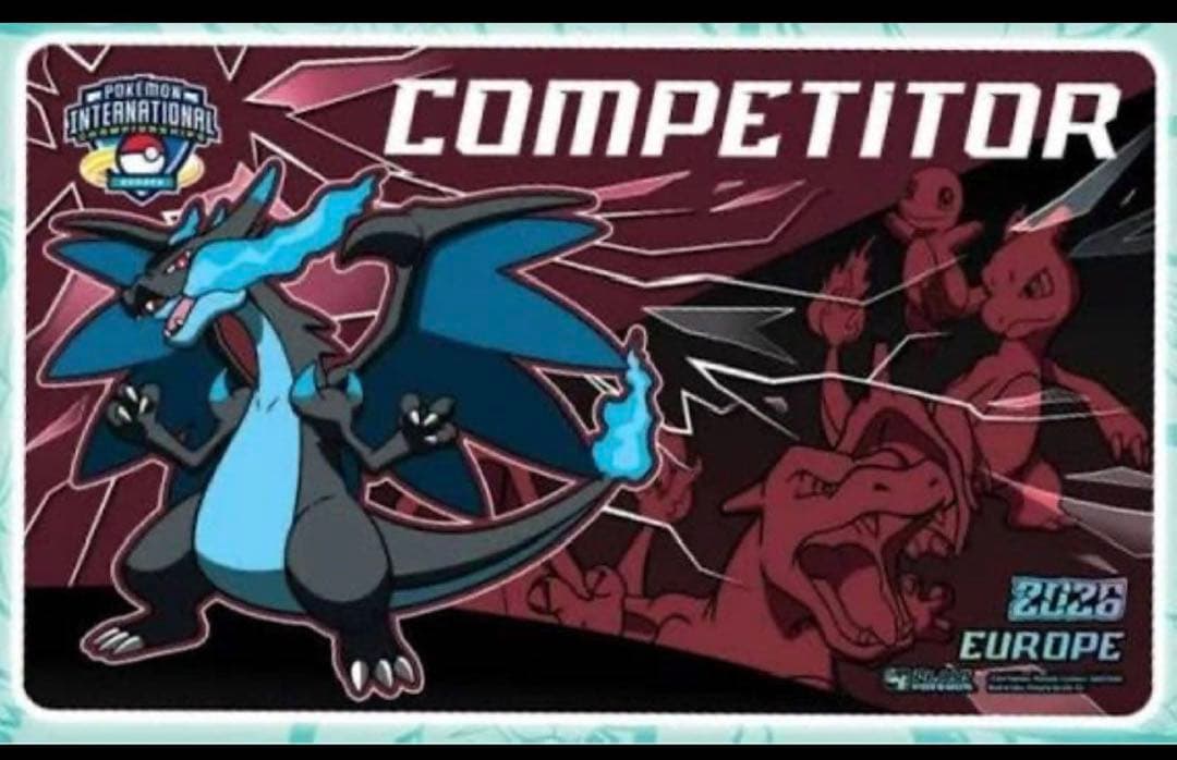 メガリザードンX プレイマット EUIC2026 選手限定 competitor