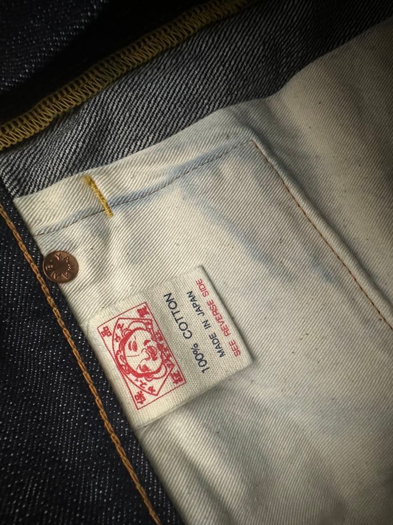 エヴィス デニム ミニスカート