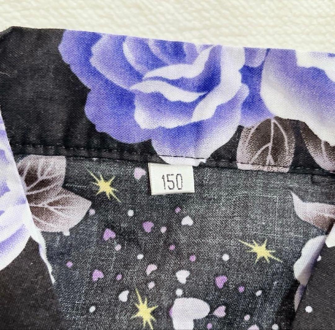 浴衣ドレス 地雷系　量産型　平成姫ギャル　薔薇150cm