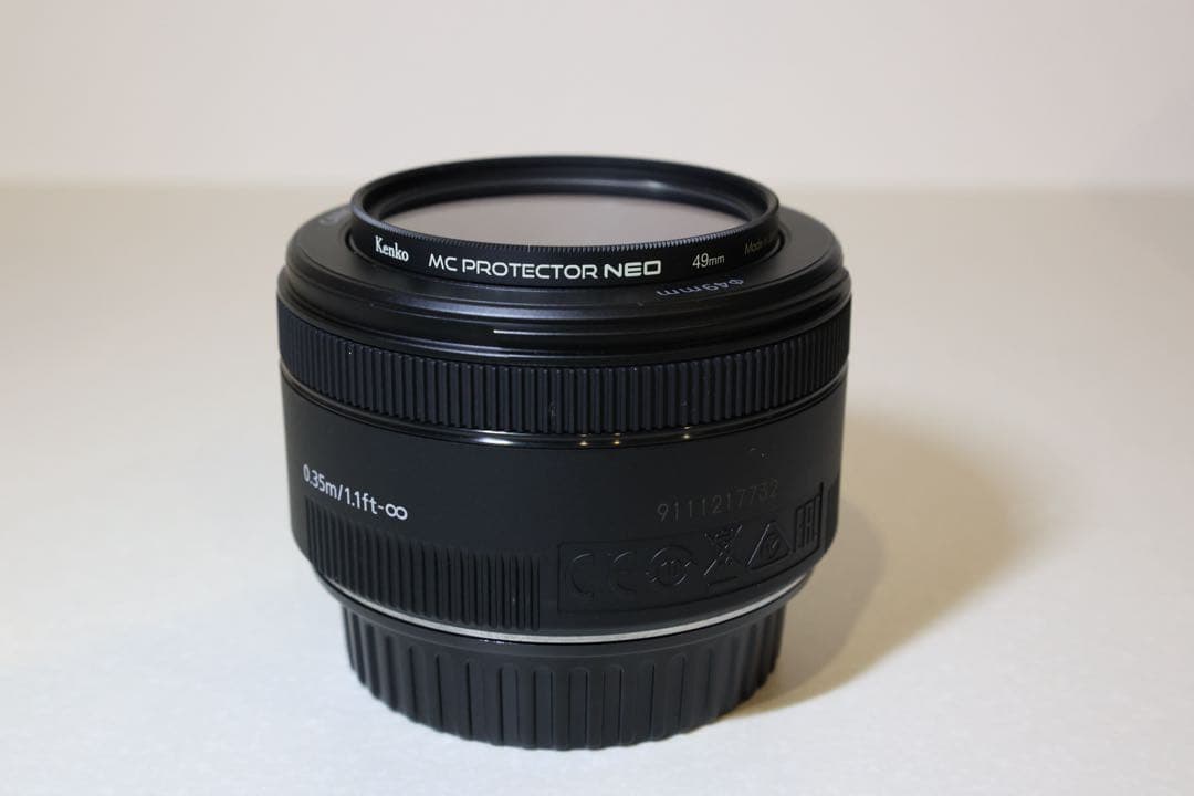 Canon EF50mm F1.8 STM【プロテクター付き】