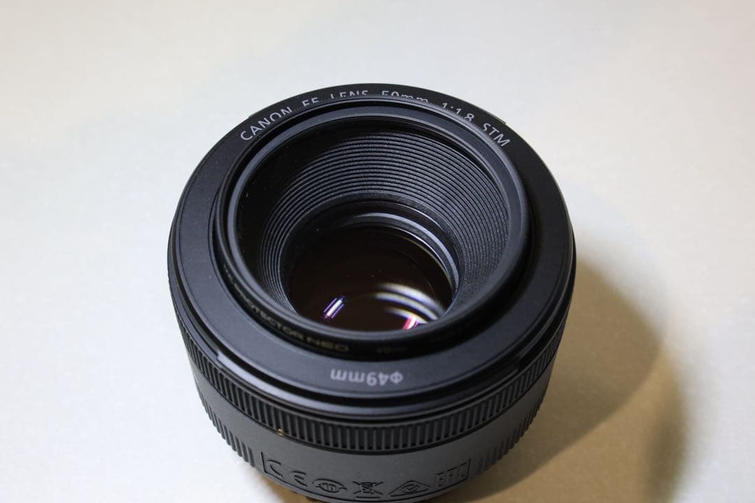 Canon EF50mm F1.8 STM【プロテクター付き】