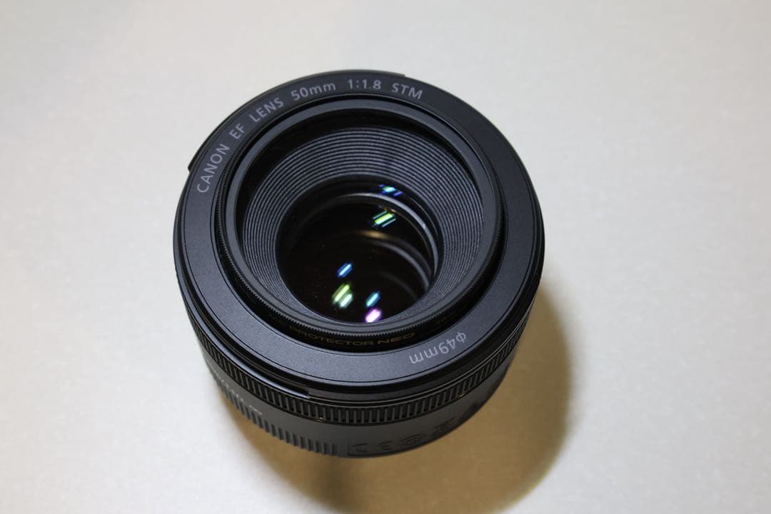 Canon EF50mm F1.8 STM【プロテクター付き】