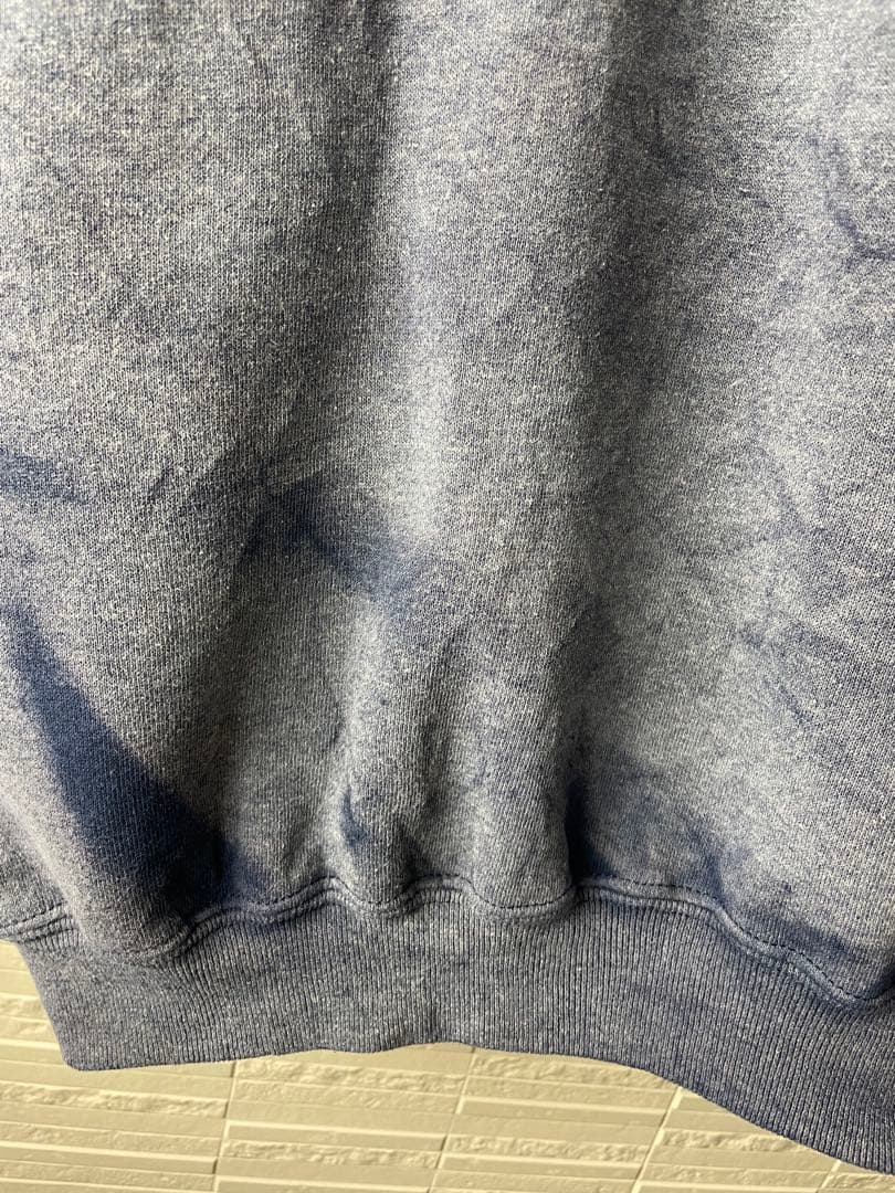 90s 鬼フェードRUSSELL フルジップスウェット　フーディ　パーカー　無地